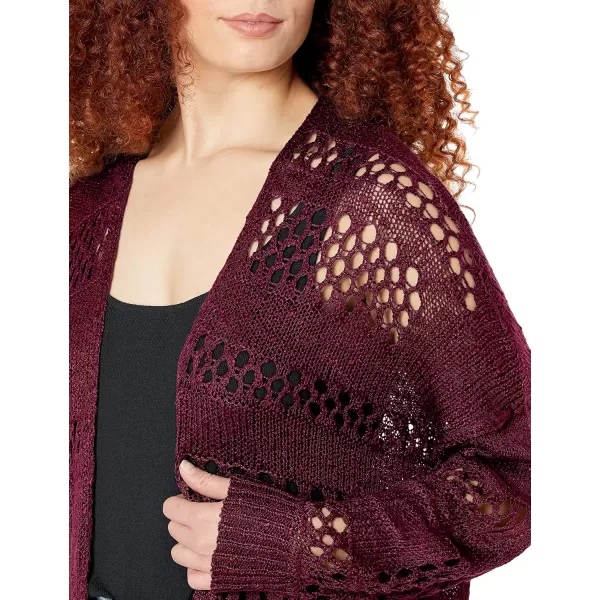 GRECERELLE Womens 2024 Summer Crochet Cardigan Sweaters Long Sleeve Boho Oversized Open Front Outwear