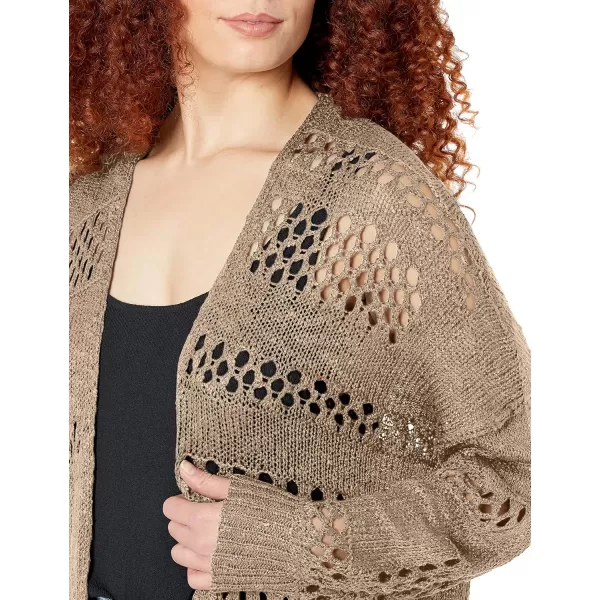GRECERELLE Womens 2024 Summer Crochet Cardigan Sweaters Long Sleeve Boho Oversized Open Front Outwear