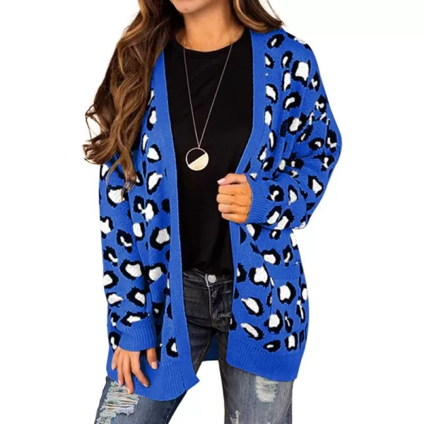 GRECERELLE Women's Long Sleeve Loose Knit Cable Open Front Button Down Cardigan Sweater Outerwear Coat with Pockets