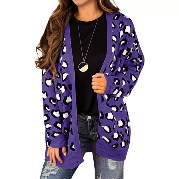 B-05 Leopard Print Purple