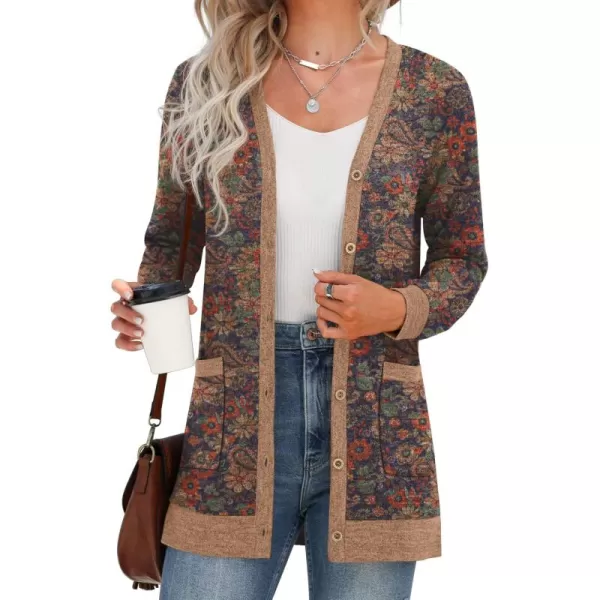 Colorful Cashew Navy