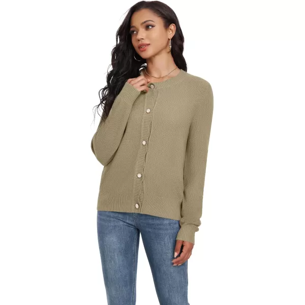 GRECERELLE Women Cardigan Sweaters 2024 Open Front Button Down Casual Tweed Outwear Coats Fall Clothes