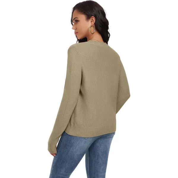 GRECERELLE Women Cardigan Sweaters 2024 Open Front Button Down Casual Tweed Outwear Coats Fall Clothes