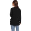 imageGRECERELLE Womens 2024 Long Sleeve Lightweight Open Front Casual Cardigan Sweaters Outerwear with PocketsBlack