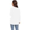 imageGRECERELLE Womens 2024 Long Sleeve Lightweight Open Front Casual Cardigan Sweaters Outerwear with PocketsWhite