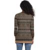 imageGRECERELLE Womens Long Sleeve Open Front Cardigan Casual VNeck Curved Hem Ribbed Knit Sweater Outerwear with PocketsRound Flower Green