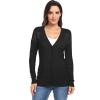 imageGRECERELLE Womens Summer Crochet Sweaters Long Sleeve Lightweight Bolero Knit CardigansBlack