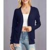 imageGRECERELLE Womens Summer Crochet Sweaters Long Sleeve Lightweight Bolero Knit CardigansNavy Blue
