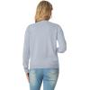 imageGRECERELLE 2025 Womens Lightweight Open Front Long Sleeve Casual Button Down VNeck Cardigan Sweater S2XLGrey Blue