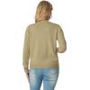 imageGRECERELLE 2025 Womens Lightweight Open Front Long Sleeve Casual Button Down VNeck Cardigan Sweater S2XLKhaki