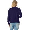 imageGRECERELLE 2025 Womens Lightweight Open Front Long Sleeve Casual Button Down VNeck Cardigan Sweater S2XLNavy Blue