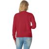 imageGRECERELLE 2025 Womens Lightweight Open Front Long Sleeve Casual Button Down VNeck Cardigan Sweater S2XLRed