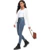 imageGRECERELLE Women Knit Cardigan Sweaters Long Sleeve Open Front Button Down Casual Trendy Jackets OutwearWhite
