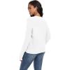 imageGRECERELLE Women Knit Cardigan Sweaters Long Sleeve Open Front Button Down Casual Trendy Jackets OutwearWhite