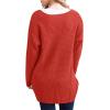 imageGRECERELLE Womens Loose Open Front Long Sleeve Chunky Knit Cable Cardigans Sweater with Pockets32 Pumpkin
