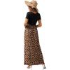 imageGRECERELLE Womens Long Maxi Dresses 2025 Short Sleeve V Neck Casual Summer Button Dress with PocketsKhaki Love