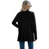 imageGRECERELLE Womens Long Sleeve Open Front Lightweight Casual Business Dressy Cardigan Sweater Fall Winter02 Black