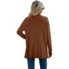 imageGRECERELLE Womens Long Sleeve Open Front Lightweight Casual Business Dressy Cardigan Sweater Fall WinterCaramel