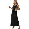imageGRECERELLE Womens Summer Sleeveless Casual Long Tank Maxi Dress with Pockets XS3XLBlack