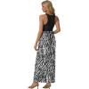 imageGRECERELLE Womens Summer Sleeveless Casual Long Tank Maxi Dress with Pockets XS3XLFloral Black Tree Grain