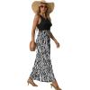 imageGRECERELLE Womens Summer Sleeveless Casual Long Tank Maxi Dress with Pockets XS3XLFloral Black Tree Grain