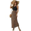 imageGRECERELLE Womens Summer Sleeveless Casual Long Tank Maxi Dress with Pockets XS3XLFloral Khaki Love