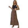 imageGRECERELLE Womens Summer Sleeveless Casual Long Tank Maxi Dress with Pockets XS3XLFloral Khaki Love