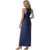 imageGRECERELLE Womens Summer Sleeveless Casual Long Tank Maxi Dress with Pockets XS3XLPolka Dot White Navy