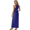 imageGRECERELLE Womens Summer Sleeveless Casual Long Tank Maxi Dress with Pockets XS3XLRoyal Blue