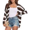 Coffee White Striped