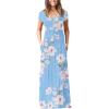 Flower Kapok Light Blue