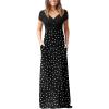 Polka Dot White Black