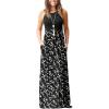 Floral Black Small Daisy