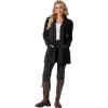imageGRECERELLE Womens 2025 Fall Winter Casual Shawl Neck Long Sleeve Relaxed Fit Open Front Cardigan with Pockets XS  3XLBlack