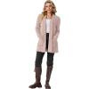 imageGRECERELLE Womens 2025 Fall Winter Casual Shawl Neck Long Sleeve Relaxed Fit Open Front Cardigan with Pockets XS  3XLDusty Pink