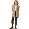imageGRECERELLE Womens 2025 Fall Winter Casual Shawl Neck Long Sleeve Relaxed Fit Open Front Cardigan with Pockets XS  3XLKhaki