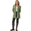 imageGRECERELLE Womens 2025 Fall Winter Casual Shawl Neck Long Sleeve Relaxed Fit Open Front Cardigan with Pockets XS  3XLMoss Green