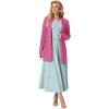imageGRECERELLE Womens 2025 Fall Winter Casual Shawl Neck Long Sleeve Relaxed Fit Open Front Cardigan with Pockets XS  3XLRose Red