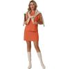 image:imageGRECERELLE 2026 Womens Summer 2 Piece Skort Set Cap Sleeve Round Neck Top amp Tennis Skirt with Pockets for Athletic amp CasualTan