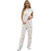 image:imageGRECERELLE 2 Piece Sets For Women Summer 2026 Outfits Lounge Sets Sleeveless Sweatsuits Wide Leg Tracksuits With PocketsFpink Lotus