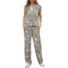 image:imageGRECERELLE 2 Piece Sets For Women Summer 2026 Outfits Lounge Sets Sleeveless Sweatsuits Wide Leg Tracksuits With PocketsFpmussy Branche Maple