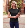 image:imageGRECERELLE Womens Summer Tops Cap Sleeve Basic Tee Shirts Casual Tank Top Loose Crew Neck 2026 Trendy Clothes S2XLAblack
