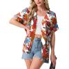 image:imageGRECERELLE Short Sleeve Cardigan for Women Lightweight Summer with Pockets Open Front Casual Beach Cover Ups 2026White Maple