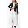 image:imageGRECERELLE Womens Lightweight Knit Cardigan Long Sleeve Open Front VNeck Casual Basic Sweater with PocketsBlack