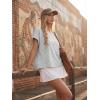 image:imageGRECERELLE Womens Open Back Workout Tops Backless Athletic Shirts Casual Crop Running Tee Y2k YogaLight Grey