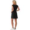 image:imageGRECERELLE 2026 Women Summer Casual 2 Piece Outfits Skort Sets Sleeveless VNeck Top amp Tennis Skirt with Pockets for AthleticBlack