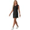 image:imageGRECERELLE 2026 Women Summer Casual 2 Piece Outfits Skort Sets Sleeveless VNeck Top amp Tennis Skirt with Pockets for AthleticBlack