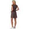 image:imageGRECERELLE 2026 Women Summer Casual 2 Piece Outfits Skort Sets Sleeveless VNeck Top amp Tennis Skirt with Pockets for AthleticDark Coffee