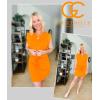 image:imageGRECERELLE 2026 Women Summer Casual 2 Piece Outfits Skort Sets Sleeveless VNeck Top amp Tennis Skirt with Pockets for AthleticVibrant Orange