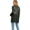 image:imageGRECERELLE Lightweight Cardigan Sweaters for Women Crochet Knit Open Front Long Sleeve Loose Casual Boho Summer Beach CoverupArmy Green